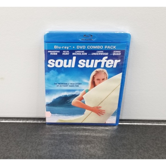 Sony Pictures Other - Soul Surfer Blu-ray DVD Combo Pack Sony Pictures 2011 Drama PG New